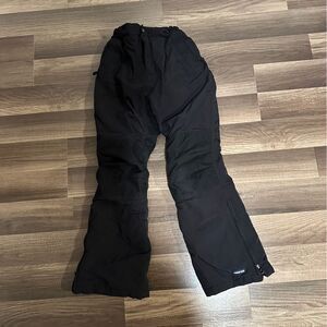 Lands' End Girls grow. With me Black Cargo Pants 10 S